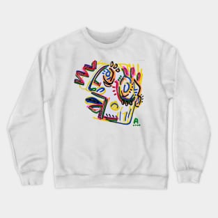 face Crewneck Sweatshirt